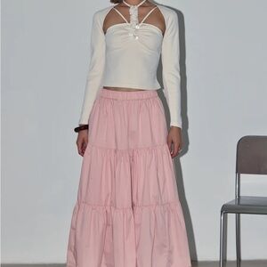 C/MEO COLLECTIVE
The To the End Top (halter top + removable sleeve shrug) NEW